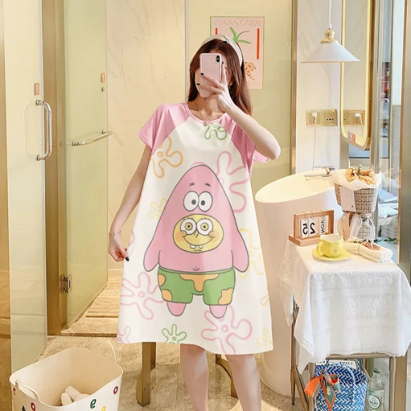 Pink Hello Kitty nightgown