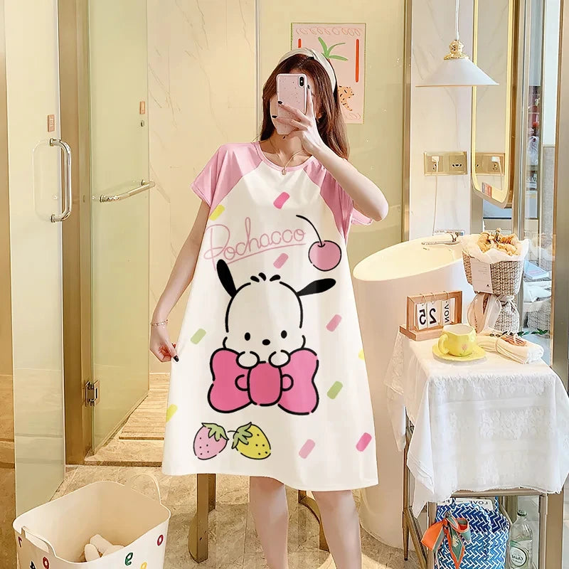 Pink Hello Kitty nightgown